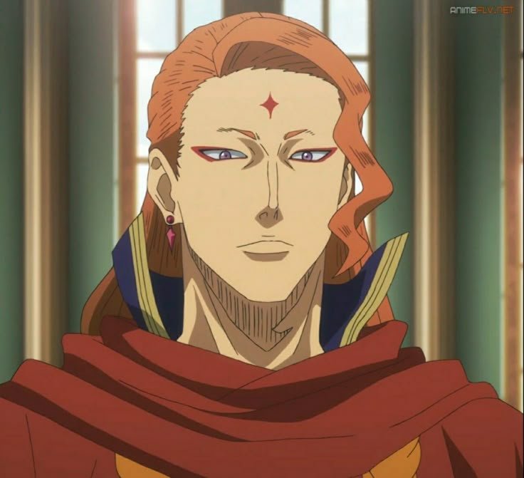 Fuegoleon Vermillion captain of the Crimson Lion Kings using Fire Magic