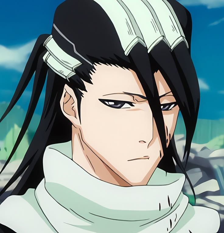 Byakuya Kuchiki 6th Division Captain wielding Senbonzakura