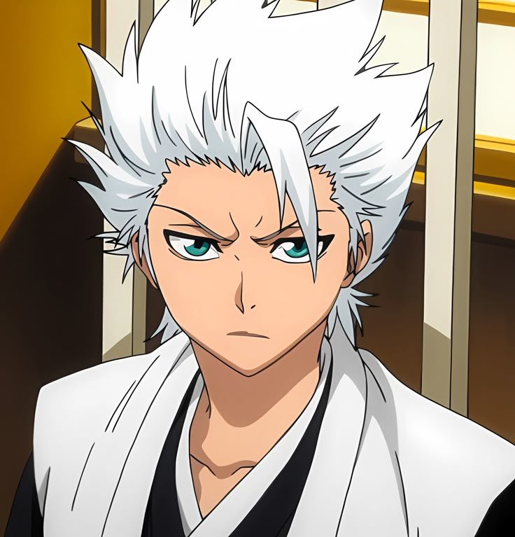 Toshiro Hitsugaya 10th Division Captain wielding Hyorinmaru