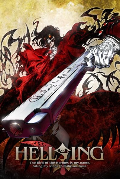 Hellsing anime series - Dark supernatural vampire action
